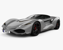 Iso Rivolta Vision Gran Turismo 2019 3D-Modell