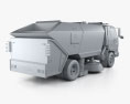 Isuzu NPR Road Cleaner 2014 3d model