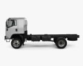 Isuzu FTS 800 单人驾驶室 底盘驾驶室卡车 2017 3D模型 侧视图