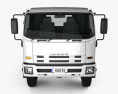 Isuzu FTS 800 Cabina Singola Camion Telaio 2017 Modello 3D vista frontale
