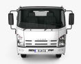 Isuzu NPS 300 Chassis Truck 2019 3d model front view