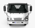 Isuzu NPS 300 Crew Cab 底盘驾驶室卡车 2019 3D模型 正面图