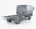 Isuzu NPS 300 Crew Cab 섀시 트럭 2019 3D 모델 