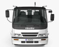 Isuzu FTR 800 Crew Cab Вантажівка шасі 2003 3D модель front view