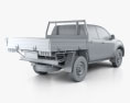 Isuzu D-Max Doppelkabine Alloy Tray SX 2020 3D-Modell