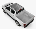 Isuzu D-Max Двойная кабина Ute LS 2020 3D модель top view