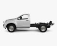 Isuzu D-Max Single Cab Chassis SX 2020 3D 모델  side view