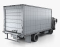 Isuzu NRR 냉장고 트럭 2017 3D 모델 