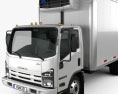 Isuzu NRR 冰箱卡车 2017 3D模型