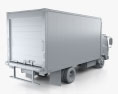 Isuzu NRR Refrigerator Truck 2017 3d model