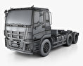 Isuzu Giga Max 트랙터 트럭 2015 3D 모델  wire render