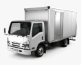 Isuzu Elf 箱式卡车 2021 3D模型