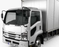 Isuzu Forward 箱型トラック 2021 3Dモデル