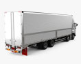 Isuzu Giga Box Truck 4 assi 2021 Modello 3D vista posteriore