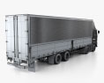 Isuzu Giga 箱式卡车 4轴 2021 3D模型