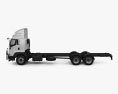 Isuzu FXY Chassis Truck 2021 3d model side view