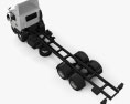 Isuzu FXY Chassis Truck 2021 3d model top view