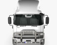 Isuzu FXY Вантажівка шасі 2021 3D модель front view