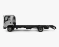Isuzu Forward Chassis Truck 2021 3d model side view