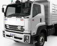 Isuzu FXZ 360 Flatbed Truck 2021 3d model