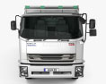 Isuzu FXZ 360 Flatbed Truck 2021 3d model front view