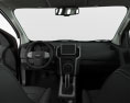Isuzu MU-X com interior 2020 Modelo 3d dashboard