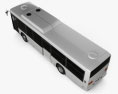 Isuzu Erga Mio L2 Autobus 2019 Modello 3D vista dall'alto