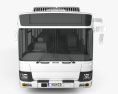 Isuzu Erga Mio L2 Autobus 2019 Modèle 3d vue frontale