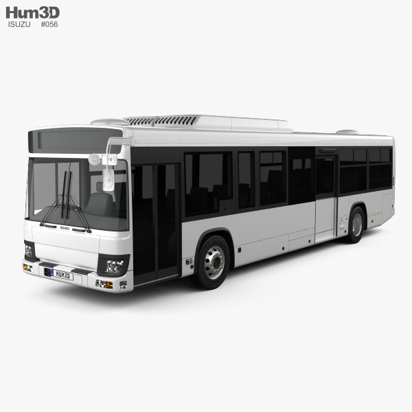 Isuzu Erga Mio L3 bus 2019 3D model