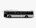 Isuzu Erga Mio L3 버스 2019 3D 모델  side view