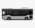 Isuzu Novociti Life Autobus 2018 Modèle 3d vue de côté