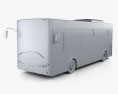 Isuzu Novociti Life Bus 2018 3D-Modell clay render
