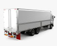 Isuzu Giga Box Truck 2021 Modello 3D vista posteriore