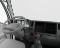 Isuzu NPS 300 Cabina Simple Chasis de Camión con interior 2019 Modelo 3D dashboard