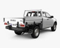 Isuzu D-Max Space Cab Alloy Tray SX 2023 3d model back view