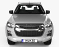 Isuzu D-Max Space Cab Alloy Tray SX 2023 3D 모델  front view