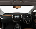 Isuzu MU-X with HQ interior and engine 2023 3d model dashboard