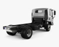 Isuzu NRR Single Cab Chassis Truck 2024 3d model back view