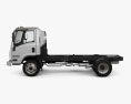 Isuzu NRR Single Cab Chassis Truck 2024 3d model side view