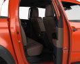 Isuzu D-Max Double Cab Vcross 4x4 with HQ interior 2023 3d model