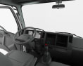 Isuzu NPS 300 Crew Cab Chassis Truck with HQ interior 2018 3d model dashboard