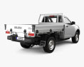 Isuzu D-Max Single Cab AlloyTray SX with HQ interior and engine RHD 2023 3d model back view