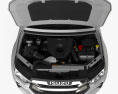 Isuzu D-Max Single Cab AlloyTray SX 인테리어 가 있는 와 엔진이 RHD 2023 3D 모델  front view