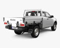 Isuzu D-Max Space Cab AlloyTray SX with HQ interior and engine RHD 2023 3d model back view