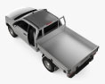Isuzu D-Max Space Cab AlloyTray SX with HQ interior and engine RHD 2023 3d model top view