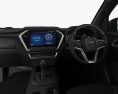 Isuzu D-Max Space Cab AlloyTray SX con interior y motor RHD 2023 Modelo 3D dashboard