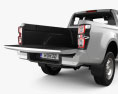 Isuzu D-Max Space Cab SX with HQ interior and engine RHD 2023 3d model