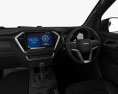 Isuzu D-Max Space Cab SX с детальным интерьером и двигателем RHD 2023 3D модель dashboard