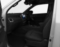 Isuzu D-Max Space Cab SX с детальным интерьером и двигателем RHD 2023 3D модель seats