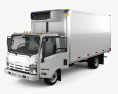 Isuzu NRR Kühlwagen mit Innenraum 2011 3D-Modell